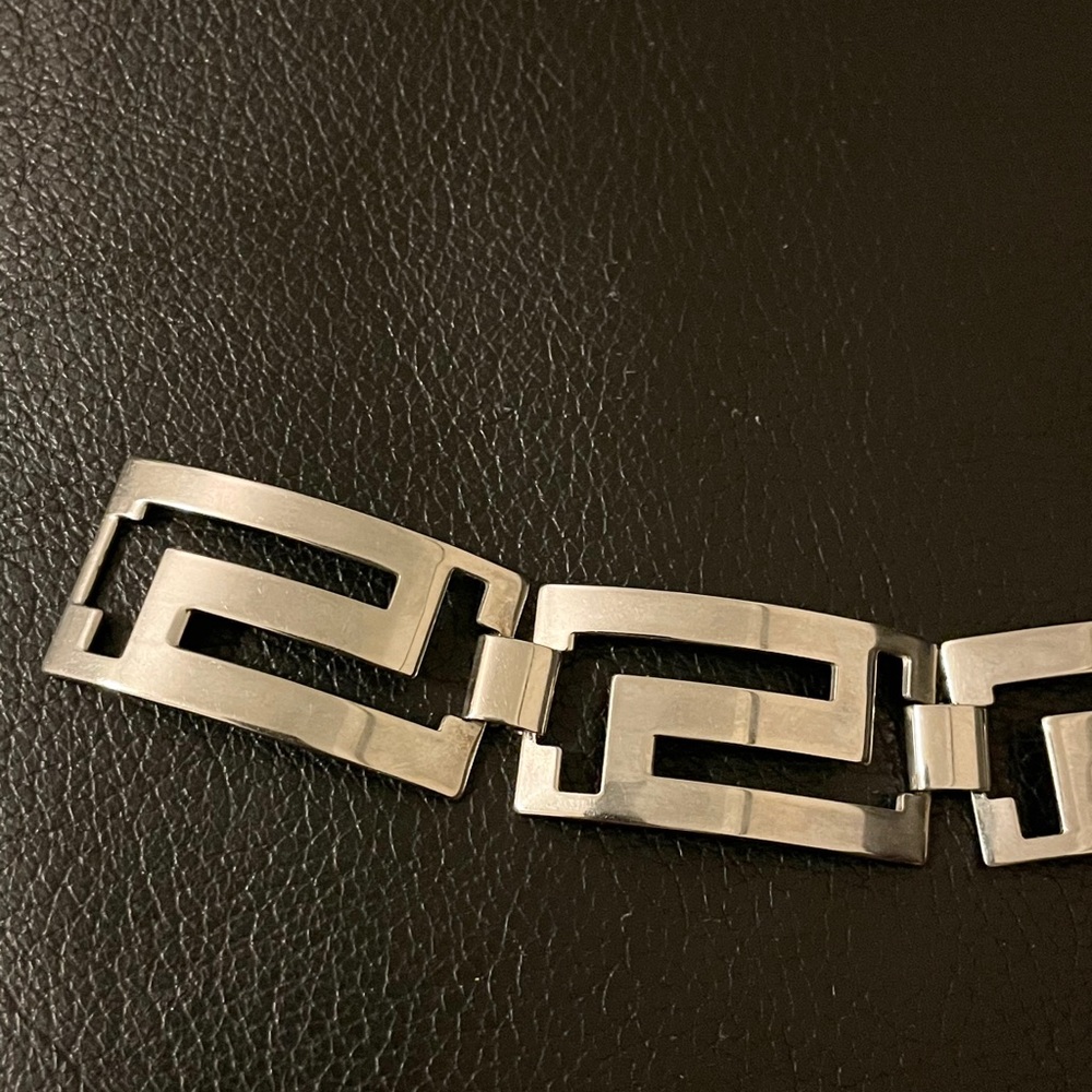 925 STERLING SILVER Mexican rectangle BRACELET